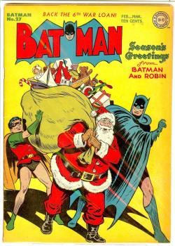 browsethestacks:The Christmas Covers Of DC Comics