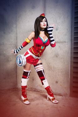 kamikame-cosplay:  Red Mad Moxxi cosplay from Borderlands 2 by