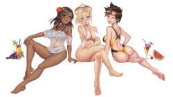 overbutts:  Overwatch by leaf98k    < |D’‘‘‘