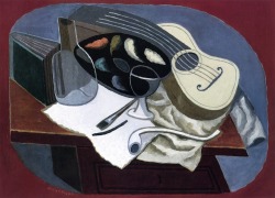 peira:  Juan Gris:  The Painter’s Table (1925) via The Athenaeum