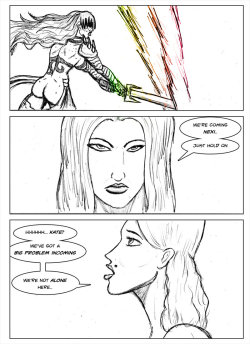 Kate Five vs Symbiote comic Page 220 by cyberkitten01   Liath