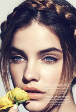 mulberry-cookies:  Barbara Palvin in ‘Floral Flush’ for Marie