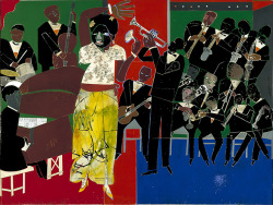 thunderstruck9:Romare Bearden (American, 1911-1988), Empress