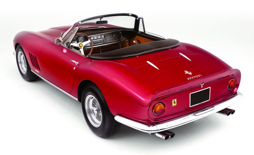 carsthatnevermadeit:  Ferrari 275 GTS/4 NART Spider, 1968.Â RM Sothebyâ€™s will offer the â€˜last of the lineâ€™ Ferrari NART Spider at its Monaco sale on 14 May, during the Grand Prix de Monaco Historique weekend. It isÂ the only NART Spider sold new