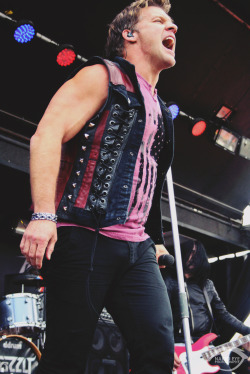 thatxfire:  Chris Jericho - Fozzy by Cassie Deadmond on Flickr.