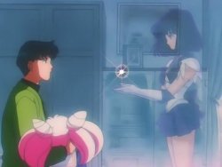 dangerousperfectionparadise:  Mamoru, Chibusa & Sailor Saturn