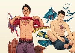 comicboys:  Superman & Batman Fans