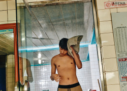 koreanmalemodels:  Park Minhyuk in ARENA Homme+, January 2016: 목욕재계