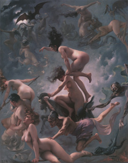  Witches Going to Their Sabbath (1878), by Luis Ricardo Falero.