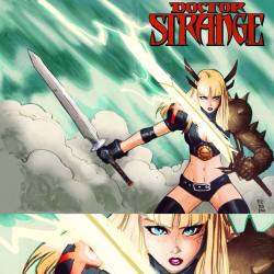 feroart:  Magik final colors #cintiq #comicbook #comics #digitalart