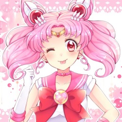 chibi usa and sailor chibi moon (bishoujo senshi sailor moon)