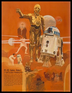 starwars:  Would you believe that this gorgeous poster was a