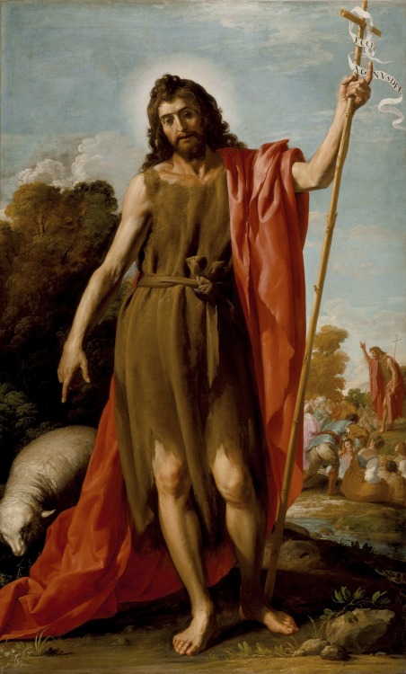 Saint John the Baptist in the Wilderness, Jusepe Leonardo, ca.