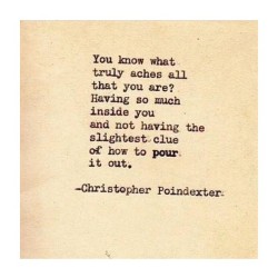 christopherpoindexter:  Very old poem that I wanted to put in