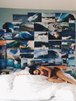 kayceeinhawaii:  Amy’s artsy bedroom @amykleung 