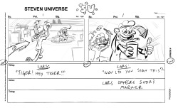 From Storyboard Artist Raven M. Molisee:  Lars’s traumatic