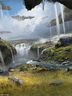 syfycity:  Prairie Stream by Titus Lunter