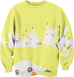 zoro4rk:  Pikachu Sweatshirt x   
