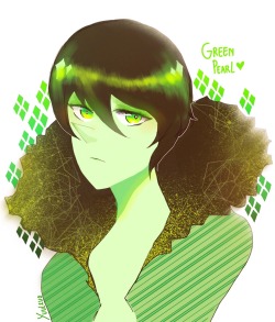 yuulzuo:  “what would Green Pearl looked like before her gem