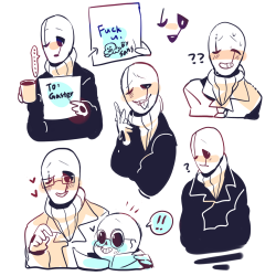 matocc:  Gaster.Love this guy.作業BGM:https://soundcloud.com/ew_fee/sans-actually-sounds-ok-in-utau-tbh