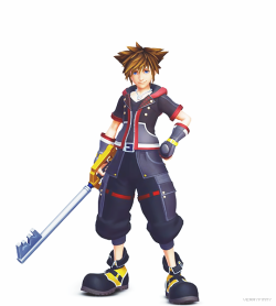 verryfinny: Sora’s new look for Kingdom Hearts 3