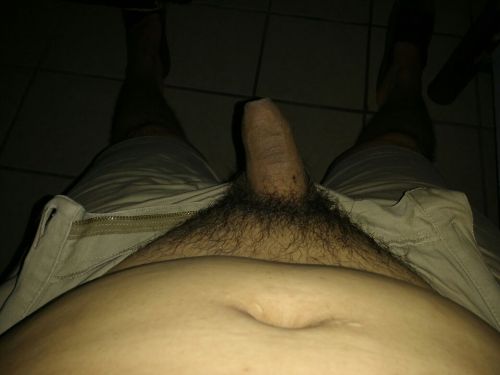Hot Mexican chubby with lovely uncut cock. 