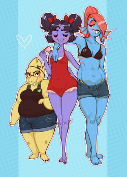 flower-muncher:  They all kiss   hello ladies~ ;9