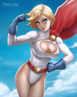 dandon-fuga:  Power Girl! https://www.patreon.com/posts/power-girl-with-3781004