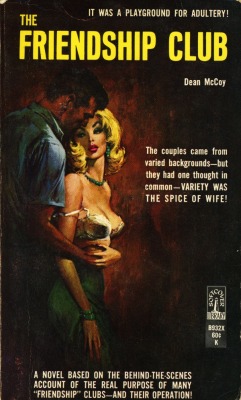 pulpcovers:  The Friendship Club http://bit.ly/1UGhZXK 