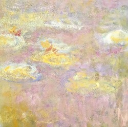 nature-and-culture:  Claude Monet, water lilies , at the Tate,