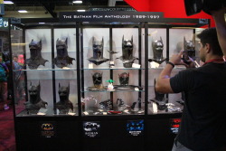 alexhchung:  Batman movie props & costumes at Comic-Con 2014.