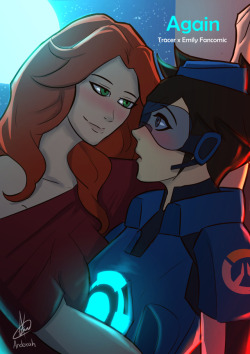 andorahsart:Tracer x Emily fancomic cover!!.. I’ll submit all