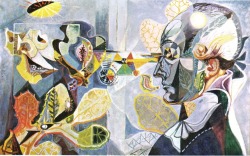 surrealism:  Goethe or the metamorphosis of plants by André