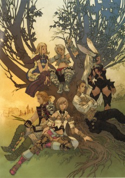 nathanielemmett:Official artwork for Final Fantasy XII by former