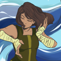 mareblanche: Korra is really important for me, so I put a lot