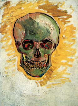 likeafieldmouse:  Vincent van Gogh - Skull (c. 1887) 