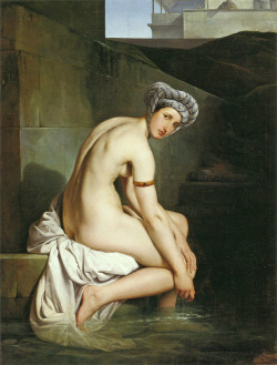 broccoliwolf:  Francesco Hayez (Italian, 1791-1881), “Bathsheba" 