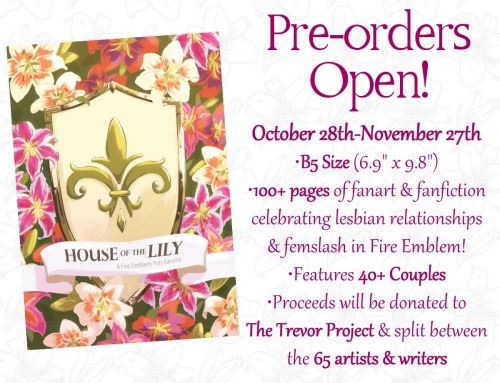 yurirenaissance: Preorders for House of the Lily: A Fire Emblem