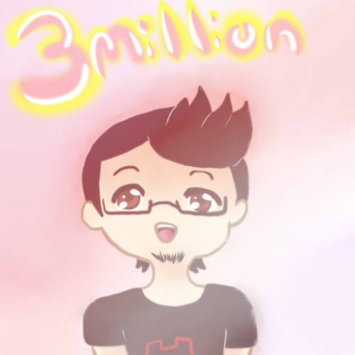 ramen-harvest:  Congrats on 3 million subscribers Senpai :3