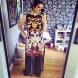 Got my favourite #dropdead #dress on today  #deity #ootd #me