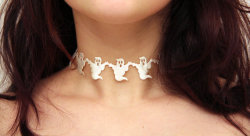 littlealienproducts:  Ghost Choker // ű 