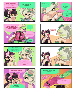 gomigomipomi:  I’m dying right now cause the Squid Sisters