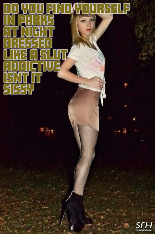 sissyforhose:  Some sissies never come back …