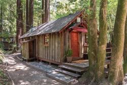 tinyhousetown:A 324 sq ft cabin for sale in Monte Rio, Callfornia 
