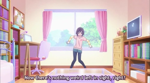 anime-express:  Whenever I have a friend over 