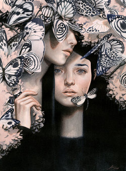 supersonicart:   Tran Nguyen: “New Works.” Thinkspace Gallery in