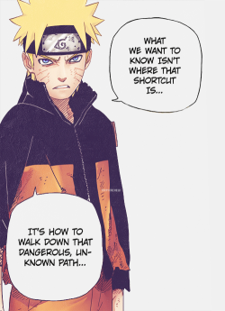 mrpikachew:   To be Hokage means to endure that pain... to walk