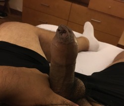 latinobear77:  Foreskin  Beautiful cock. 