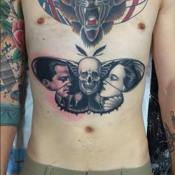 wainktattoo:  Some healed some fresh #tattoo by Dan Molloy @danmolloytattooer