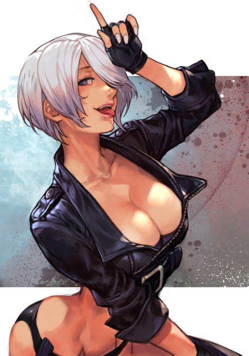 castlewyvern:  King of Fighters art by はんくり/hungry_clicker@click_burgundy